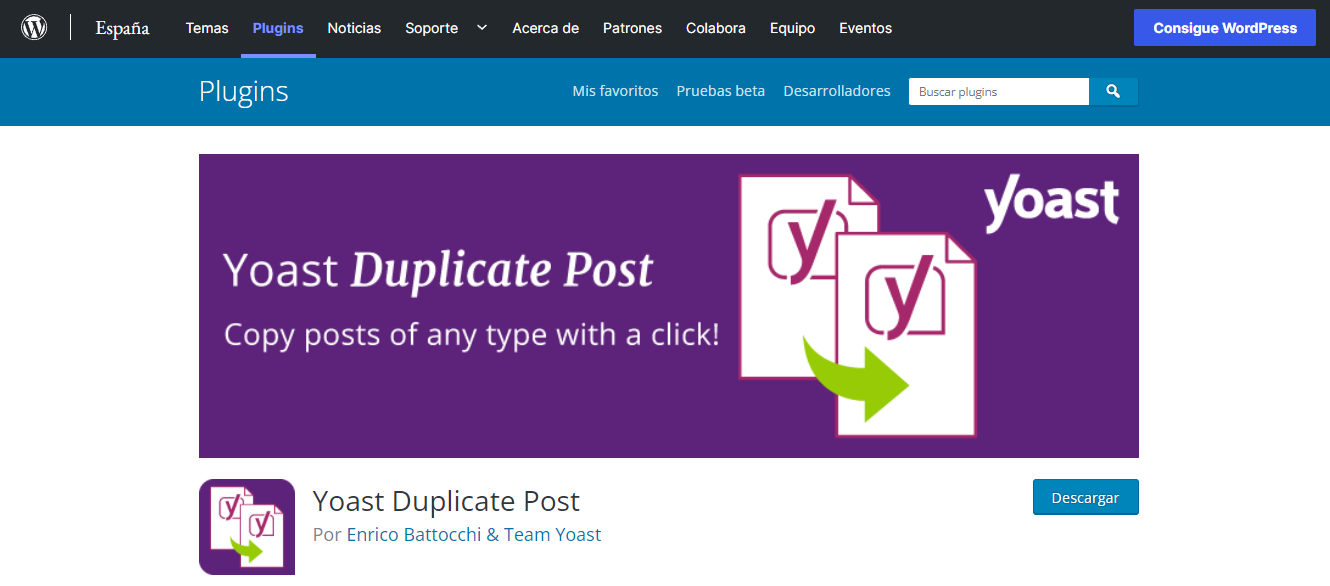 Yoast Duplicate Post