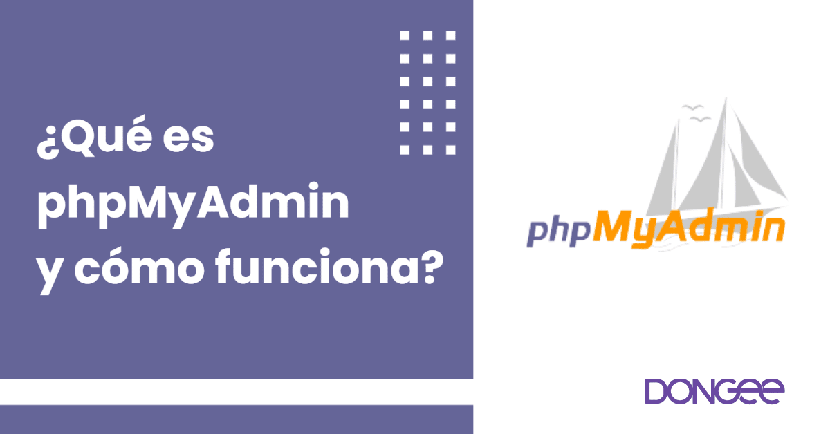 que es phpmyadmin