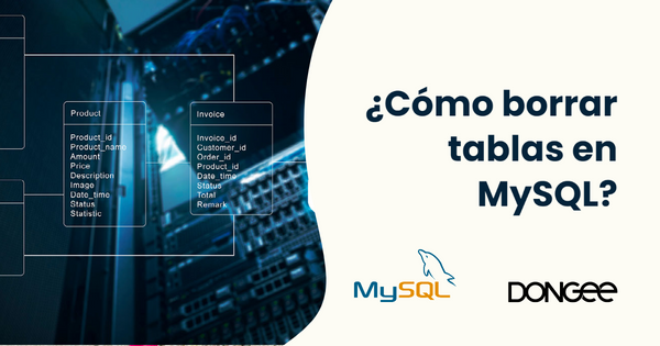 como borrar tablas en mysql