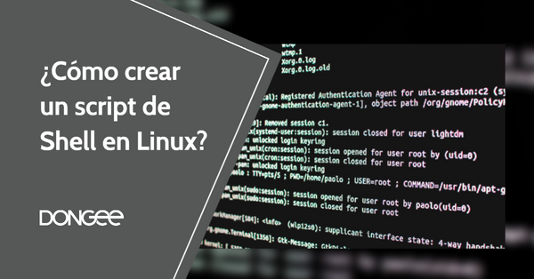 crear un script de shell en linux