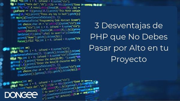 3 Desventajas de PHP que No Debes Pasar por Alto en tu Proyecto