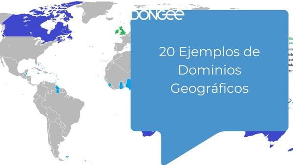 20 Ejemplos de Dominios Geográficos
