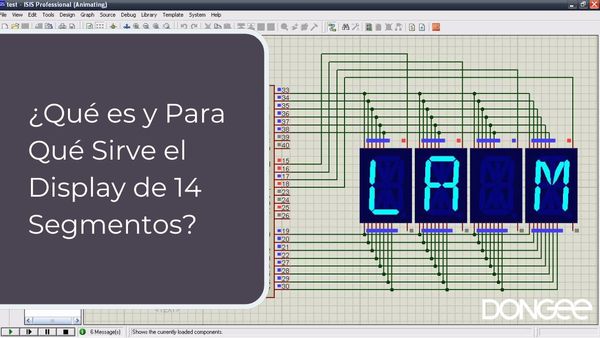 ¿Qué es y Para Qué Sirve el Display de 14 Segmentos?