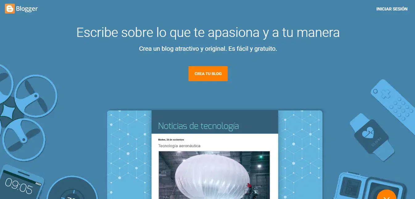 Como crear un blog en blogger