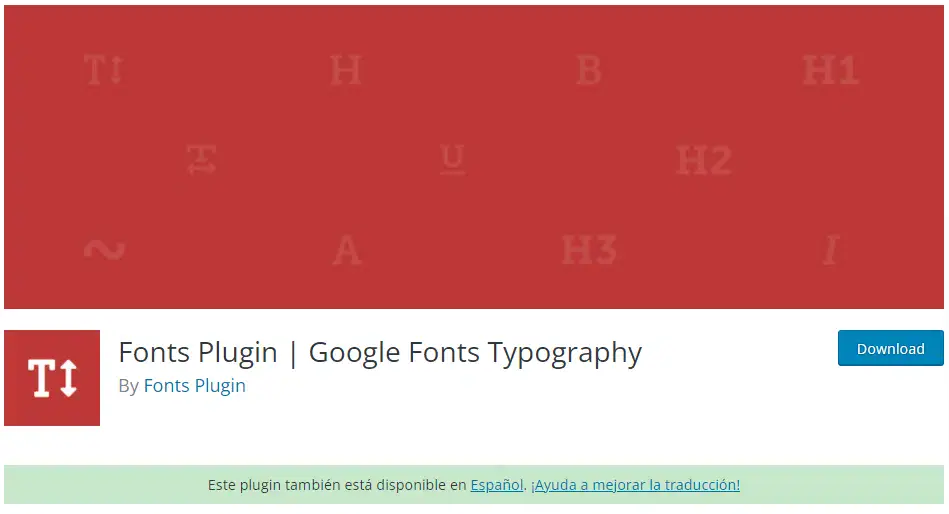 Google Fonts Typografy