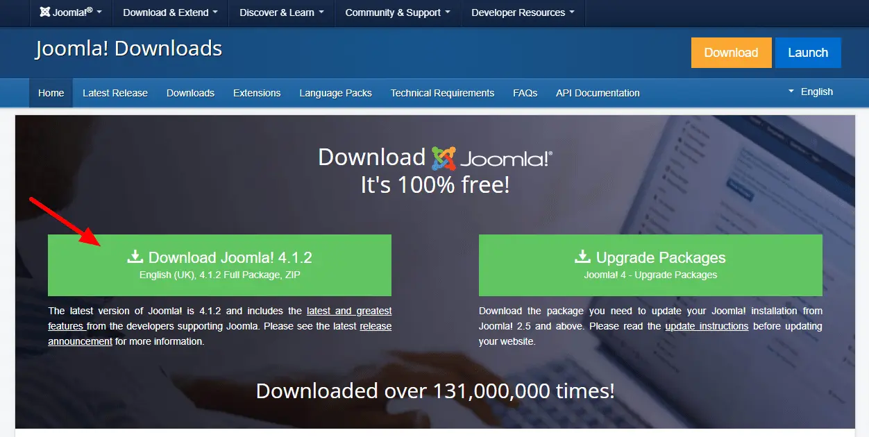 Descargar Joomla