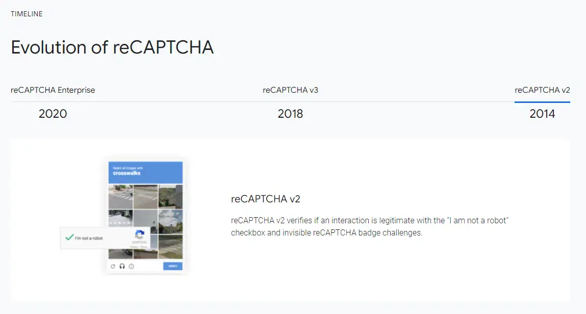 recaptcha v2