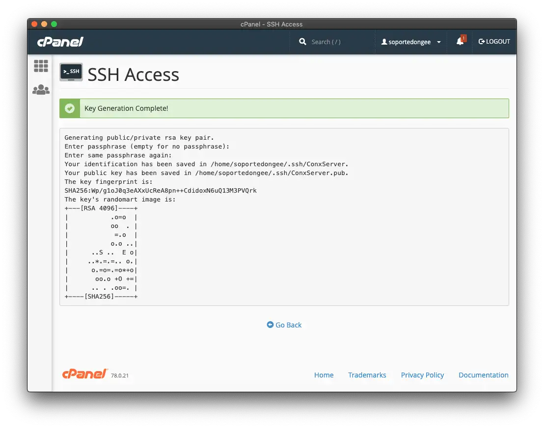 Key SSH